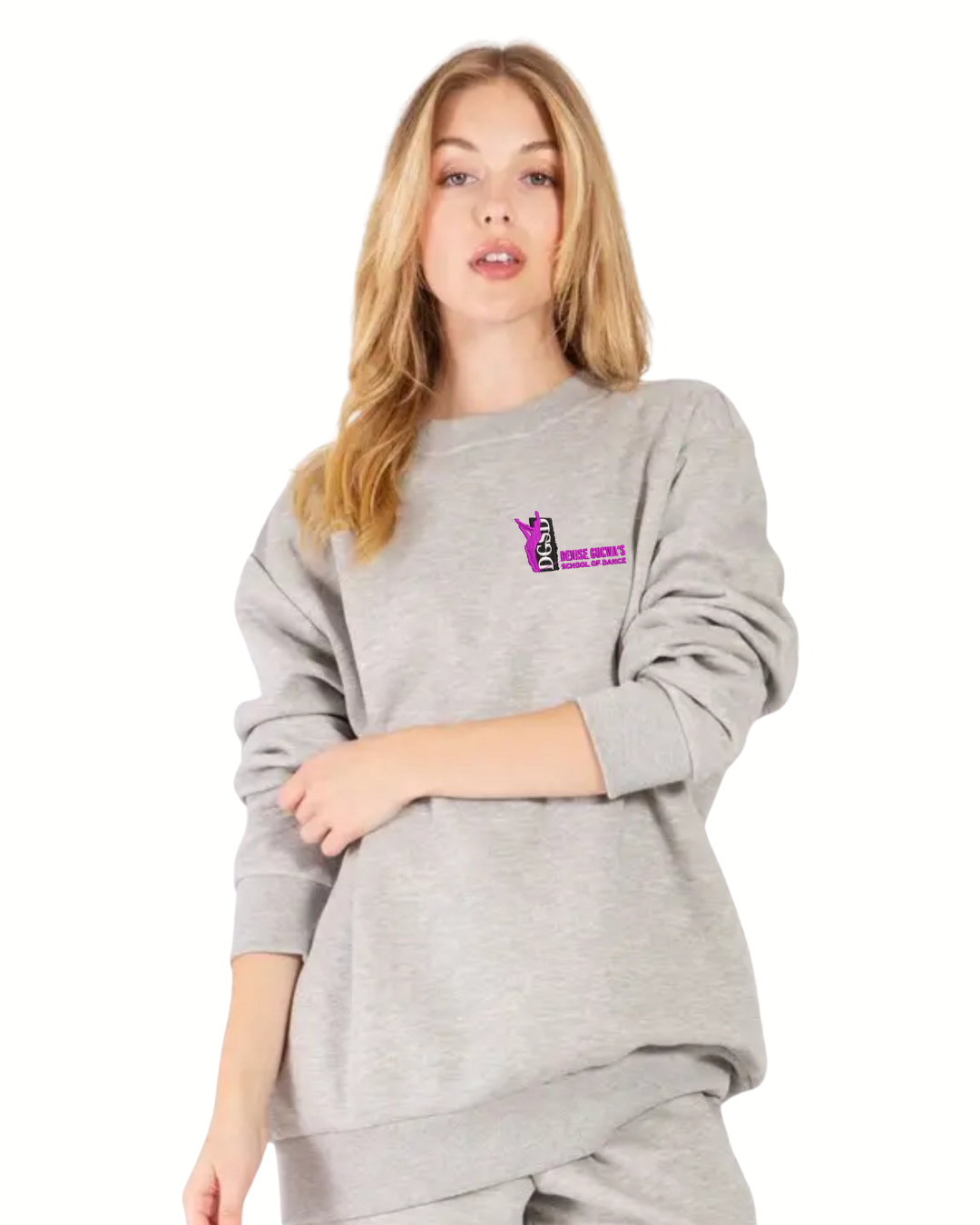 Vanilla Monkey Oversized Crewneck Fleece Sweatshirt (ADULT SIZES ONLY)